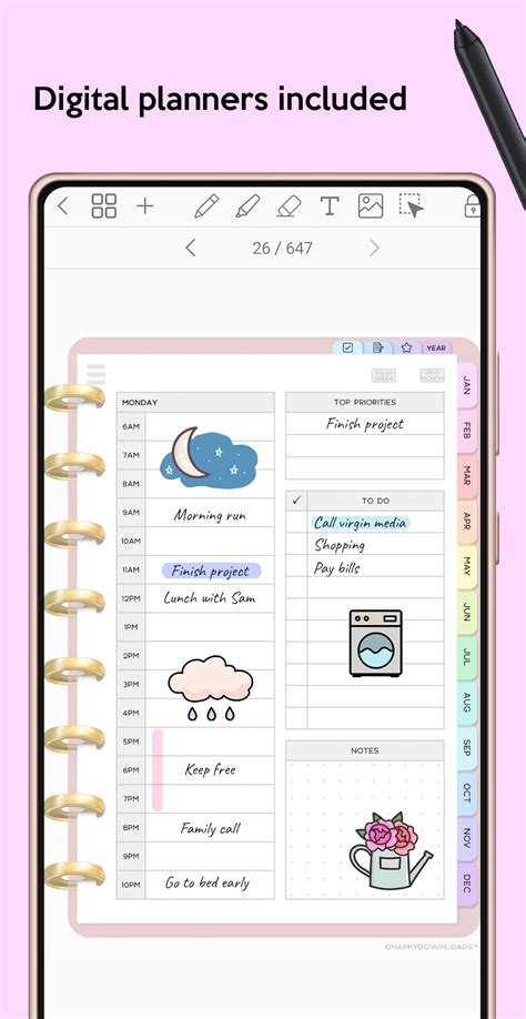 Penly Digital Planner Notes APK para Android Descargar
