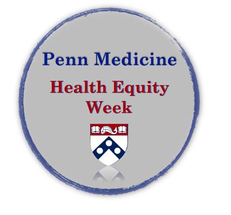 Penn Medicine Health Equity Week 2024 Eventbrite