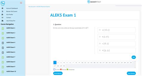 Penn State Aleks Exam Practice