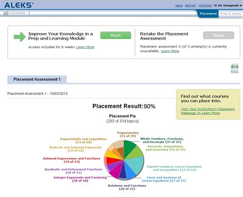 Penn State Aleks Test Answers