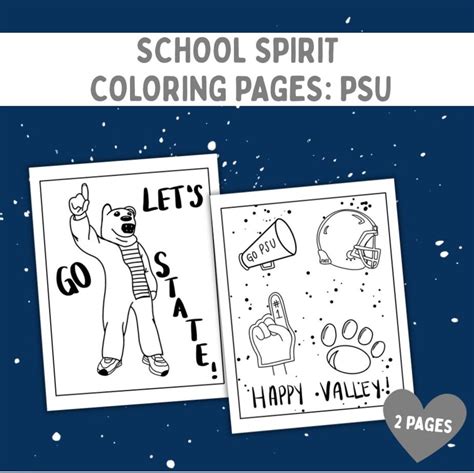 Penn State Coloring Pages