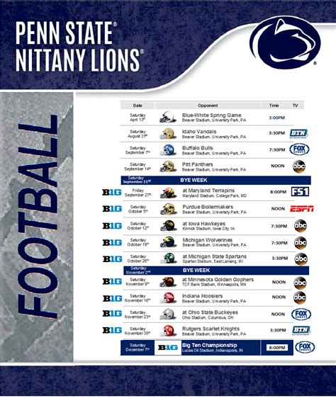 Penn State football announces single-game sale dates and 2024 game …