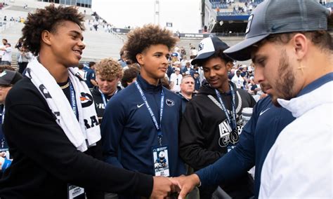 Here are 2023 class members, 11 of whom arrived at Penn State in January, via early enrollment: (They are listed in order of their prospect ratings from major recruiting sites) J'ven Williams ...