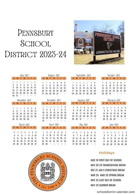 Pennsbury Calendar