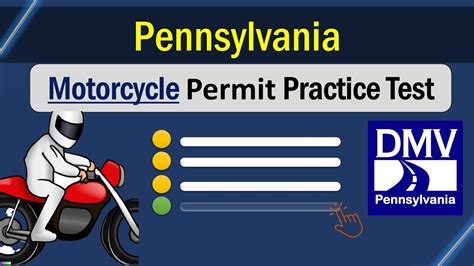 Pennsylvania Motorcycle Permit Practice Test 2023 with Explanation 