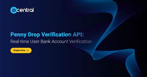 Penny Drop Verification API IDcentral