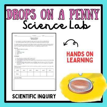 Penny Drops A Analysis Lab On