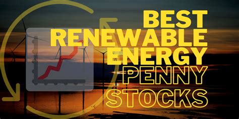 In conclusion, the exploration of penny stocks in renewable energy, biotechnology, and technology sectors presents a diverse range of investment opportunities for 2023. Each of these sectors aligns with significant global trends and showcases unique growth potential. Renewable energy penny stocks stand out as a promising area for investors .... 