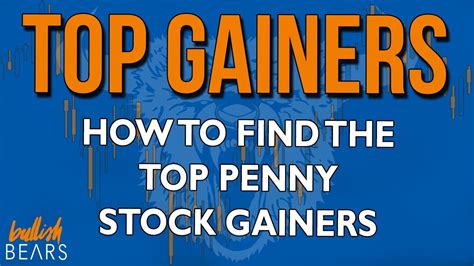 Penny stock top gainers. Things To Know About Penny stock top gainers. 