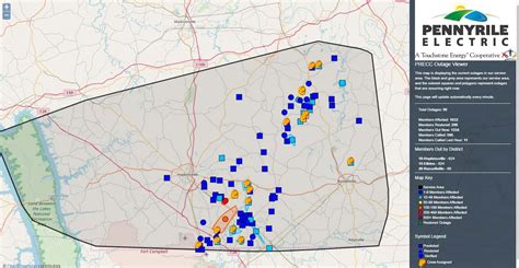 Current outage map for Pennyrile Electric. WKDZ ·. 