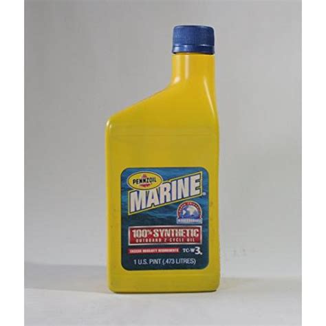 Pennzoil Marine 100% Synthetic Outboard 2-Cycle Oil