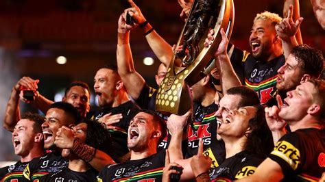 Penrith Panthers investigated for badly damaging NRL trophy, …