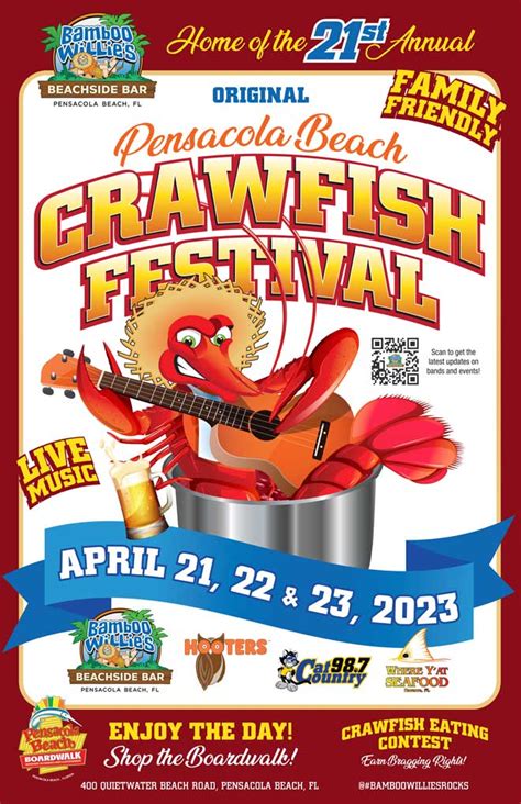 Pensacola Crawfish Festival 2023