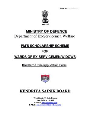 Pension Regulations Department of Ex-servicemen Welfare