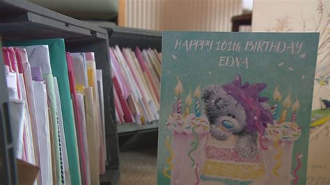 Pensioner receives thousands of 101st birthday cards after appeal