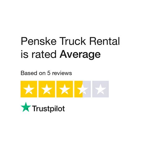 Penske Truck Rental Reviews Read Customer Service Reviews of ...