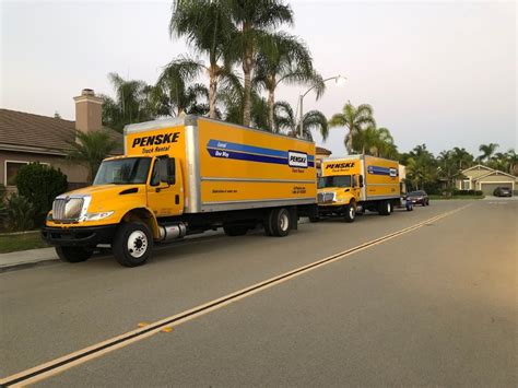 Penske truck rental santa barbara. Penske is the only truck rental company to offer unlimited mileage on one-way moves, which can save you a lot of money, especially if you’re moving out of state. Round-trip rentals have a fee of about $0.99 per mile. Additional fees to consider when it comes to Penske rental truck prices include: Dolly rentals ($20 each) 
