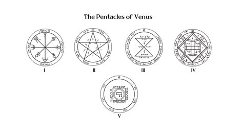 Pentacles of Venus