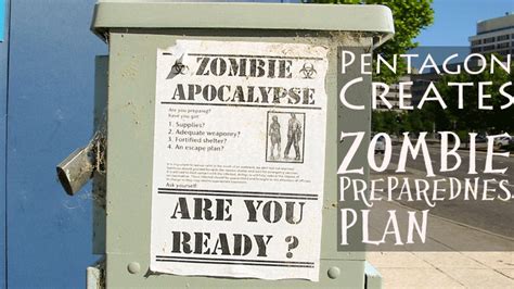 Pentagon has a zombie outbreak defense plan - Unexplained …