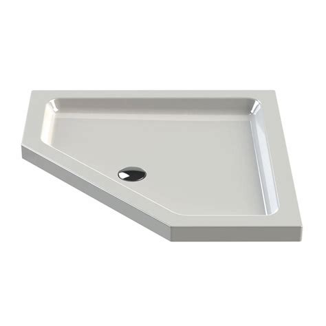 Pentagonal shower trays VictoriaPlum.com