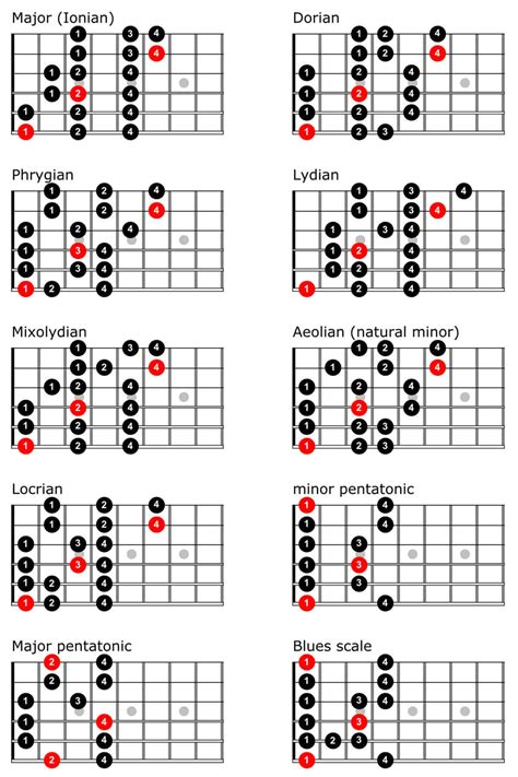 Pentatonic scales for guitar guitar the essential guide guitar educational. - Guida allo studio per operatore tornio cnc nims.
