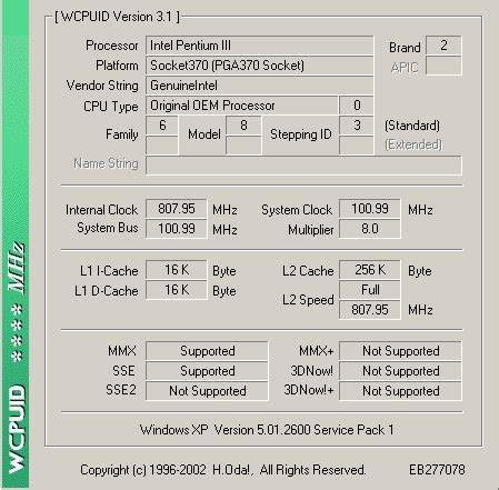 Pentium III/500 To 1133: October 1999 To July 2001 - Tom