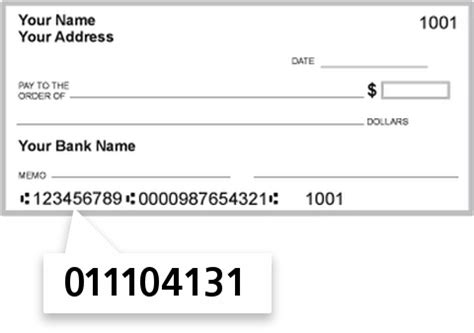 The 211871772 ABA Check Routing Number is on t