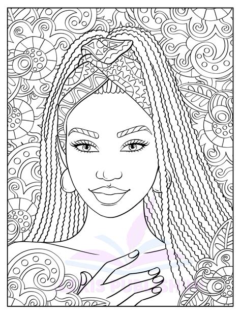 People Adult Coloring Pages