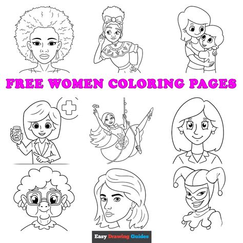 People Coloring Shee