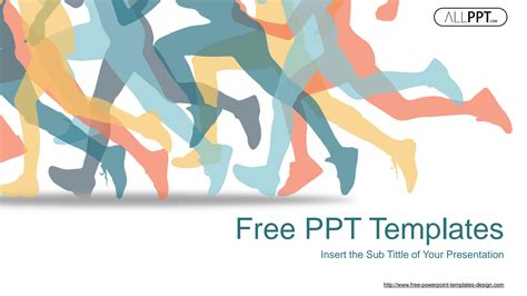 People Running Powerpoint Templates For Free