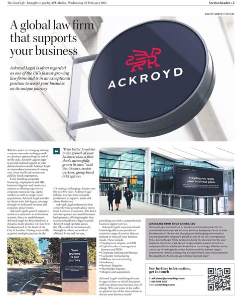 People at Ackroyd Legal (London) LLP - The Law Society