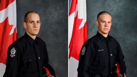 People honouring two slain Edmonton police officers gunned down responding to a call