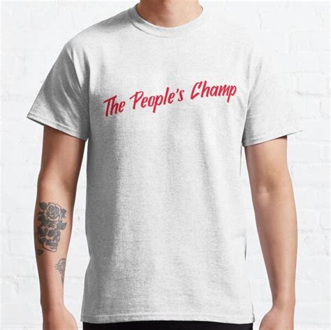 Peoples Champ T-Shirts for Sale Redbubble