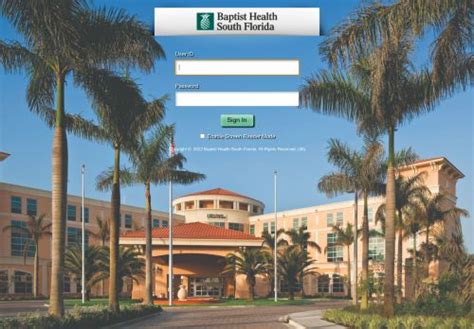 1. Click to launch the: Baptist Health Self Service Password Por
