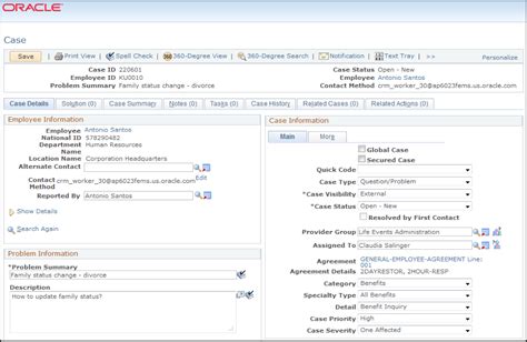 Nov 15, 2021 · After successfully authenticating and logging into PeopleSoft HR, click on the Upload Supporting Documents tile. 2. Select the appropriate form for your event. ... Submit button at the bottom for your Form to be sent to HRSS/HHC Corporate Benefits for review. Human Resources Shared Services Page 5 of 5 Revised: November 15, 2021.