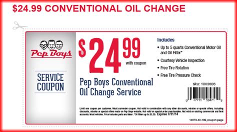 Pep.boys oil change coupon. Things To Know About Pep.boys oil change coupon. 