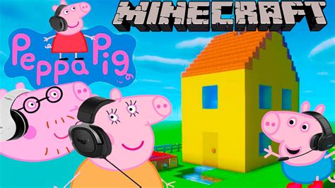 Peppa Pig Plays Minecraft - YouTube