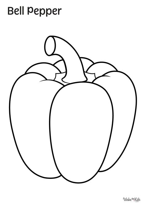 Pepper Coloring Pages