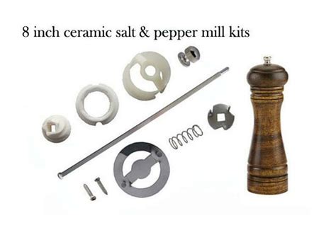 Pepper Mill Instructions TO FILL: Remove center finial nut. Lift off ...