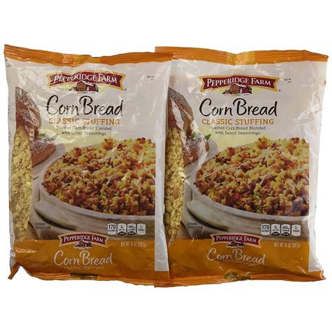 Pepperidge Farm, Cornbread Stuffing, 14oz Bag (Pack of 2)