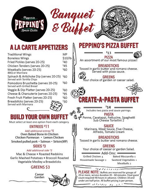 Peppinos allendale. Hours of Operation: Monday - Thursday 3-9p Friday & Saturday - 11a-10p Sunday - 11a-9p 