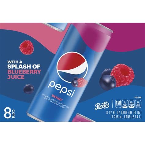 Pepsi Cola, Berry (12 fl oz) Delivery or Pickup Near Me - Instacart