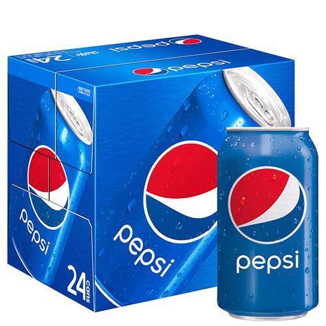3.4 ¢/fl oz. Pepsi Cola Soda Pop, 16.9 fl oz, 12 Pack Bottles. 182. EBT eligible. Pickup tomorrow. Pepsi Cola Real Sugar Soda Pop, Mini Cans, 12 fl oz 12 Pack Cans. 174. Free shipping, arrives in 3+ days.. 