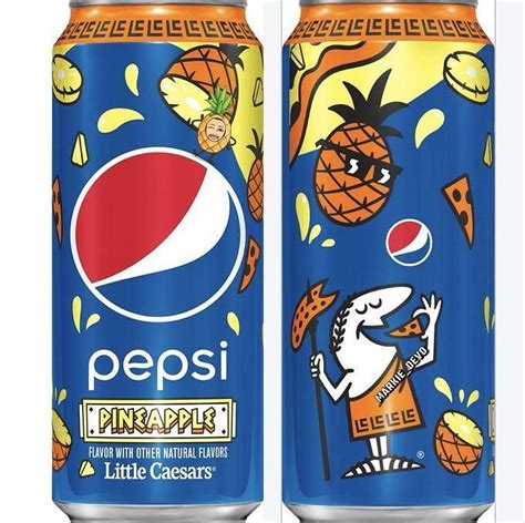 Pepsi partners with Little Caesars to revive pineapple Pepsi for a limited time