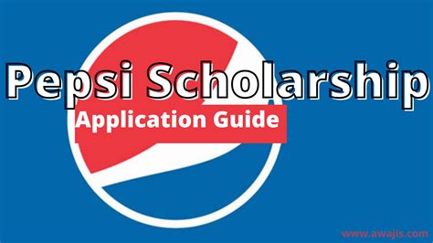 Pepsi scholarship application. Things To Know About Pepsi scholarship application. 
