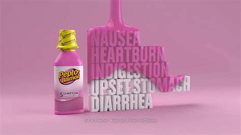 Pepto commercial lyrics. Pepto Bismo ad with lunchtime singers . This one drives me bonkers, especially with the lead woman dancing and finishing with a hip move and pat while singing the final word "diarrhea". ... Whether it's an old commercial or a book from your past, it belongs in /r/nostalgia. Here we can take pleasure in reminiscing about the good ol' days ... 
