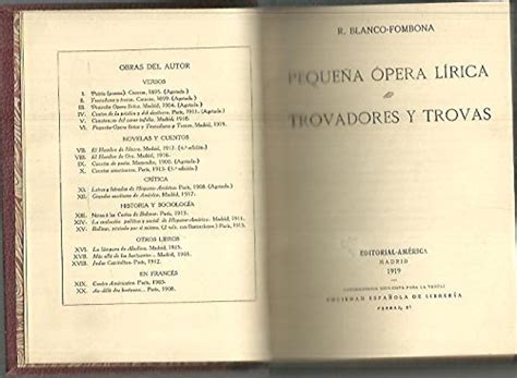 Pequeña ópera lírica, trovadores y trovas. - San francisco stormwater model users manual and program documentation.