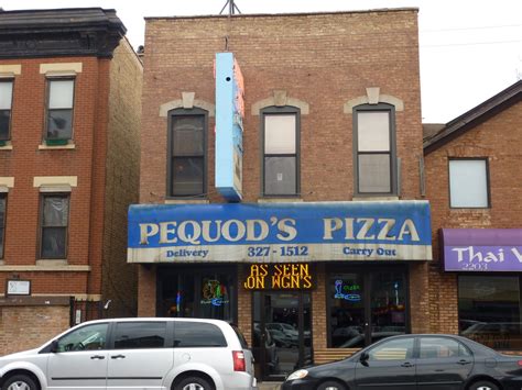 Pequod's pizza chicago. Call us at (773) 327-1512. Love Pequod’s? Spread the love by representing in some awesome Pequod’s swag. We have lots of great merchandise for sale for our customers, including apparel, bottle openers, and shot glasses. Whether you’re buying for a Pequod’s fan in your life or for yourself, show your support of your favorite Chicago ... 
