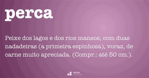 Perca significado do sonho