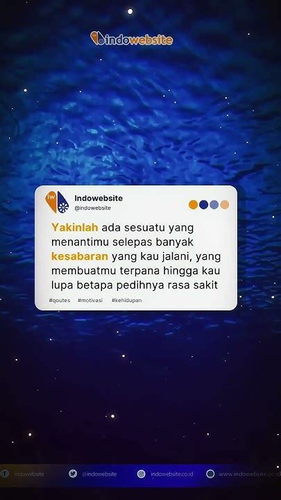 Percayalah hasil.  #sabar Dan percayalah hasil dari Tuhan selalu lebih indah dari rencana manusia.  ...